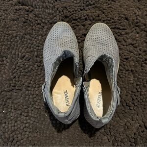 JustFab Gray Women's Shoes